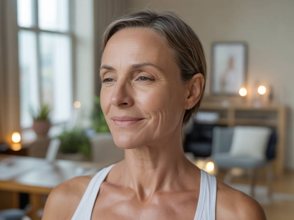 Beneficios del yoga facial para rejuvenecer la piel sin cirugía